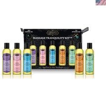 Valentine&#39;s Aromatics Massage Oil Collection - 5 X 2 Fl Oz Sensual &amp; Nou... - $37.50