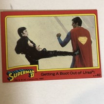 Superman II 2 Trading Card #82 Christopher Reeve - £1.55 GBP