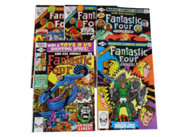 Fantastic Four Annuals # 12 13 14 15 16 Marvel Comics 1977 1978 1979 198... - £16.90 GBP