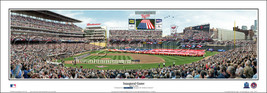 Minnesota Twins 2010 Target Field Inaugural Game Unframed Panoramic Poster #2066 - £38.64 GBP