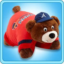 Atlanta Braves  Large 18&quot; Mascot Pillow Pet - MLB - £22.72 GBP