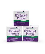 10% Benzoyl Peroxide Non Soap Cleansing Bar - DermaHarmony 4oz - 3 Bars - $28.22