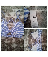 Shade &amp; Shore Women&#39;s Purple/White Swim Top Size 34B. NWOT - $20.58 CAD