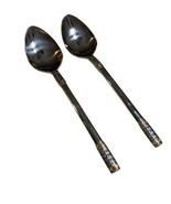 Set of 2 Wallace GOLDEN CORSICA 18/10 Flatware Oval Soup Spoon 7 3/8” - $12.19