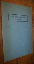 1949 Vintage Better For Verse Murray Breese Poetry Book Christmastide Signed 300 - £21.01 GBP