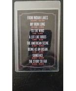 THE STORY SO FAR / GAMEFACE ++ - ORIGINAL 2014 SHOW LAMINATE BACKSTAGE PASS - $100.00
