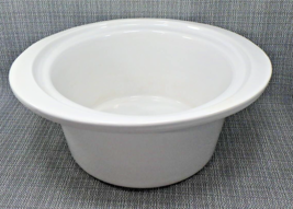 Rival Crock Pot 6 Quart Replacement White Stonware Insert 14&quot; Round Mode... - £23.07 GBP