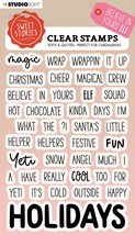 Studio Light Sweet Stories Clear Stamp-Nr. 498, Quotes Believe In Yours Elf SSAM - £21.33 GBP