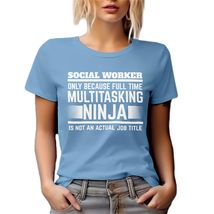 Make Your Mark Design Cool Social Worker Graphic Tshirt for Public Worke... - $21.77+