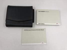 2016 Kia Optima Owners Manual Handbook with Case OEM A03B61005 - $17.99