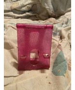 Pink Resin With Glitter Handmade Homemade 4 Inch Cell Phone Holder Stand - $10.97 CAD