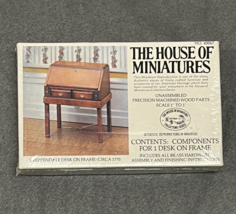 House of Miniatures Furniture Kit 40067 Chippendale Desk on Frame Doll H... - $19.99