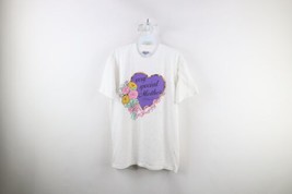 Vintage 90s Womens Large Spell Out Flower Heart Very Special Mother T-Sh... - £31.50 GBP