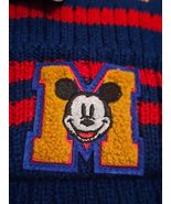 Disney Mickey Mouse Blue Red Yellow Hat and Scarf Combo - $14.84
