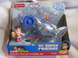 Little People. Wonder Woman Invisible Jet. DC. 2011. - £50.75 GBP