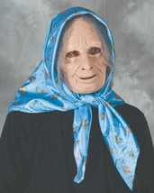 Nana Mask Grandma Old Lady Hag Scarf Gray Hair Halloween Costume Party M6012 - £43.85 GBP
