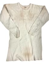 Retro Vtg  50s Healthgard Montgomery Ward Thermal Shirt Mens Sz 38 Wool ... - $62.10