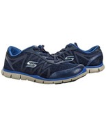 Skechers Navy Blue Shoes Womens Size 9.5 Athletic Shoes Sport Active Run... - $54.98 CAD
