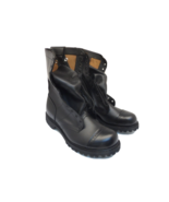 Corcoran Men's 10" Leather Side Zip Combat Boots 985 *Made In USA* Black 10M - $189.99