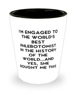 Fiance Gifts For, I&#39;m Engaged to the World&#39;s Best Phlebotomist in the Hi... - £13.29 GBP