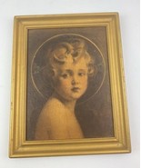 Antique Picture Frame LIGHT OF THE WORLD Print Charles Bosseron Chambers... - €25,83 EUR