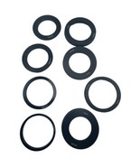 Camera Photography Rings Spacers Metal Hitech France Lot Various Sizes - £15.71 GBP