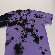 Last Call Co. Men Purple & Black Dyed Short Sleeve "Evil Ways" Graphic T-Shirt M image 10