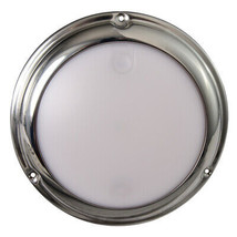 Lumitec TouchDome - Dome Light - Polished SS Finish - 2-Color White/Red Dimming - $130.15