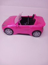2016 Mattel Barbie Glam Pink Glitter Convertible 2 Seater Doll Car Seat ... - $10.00
