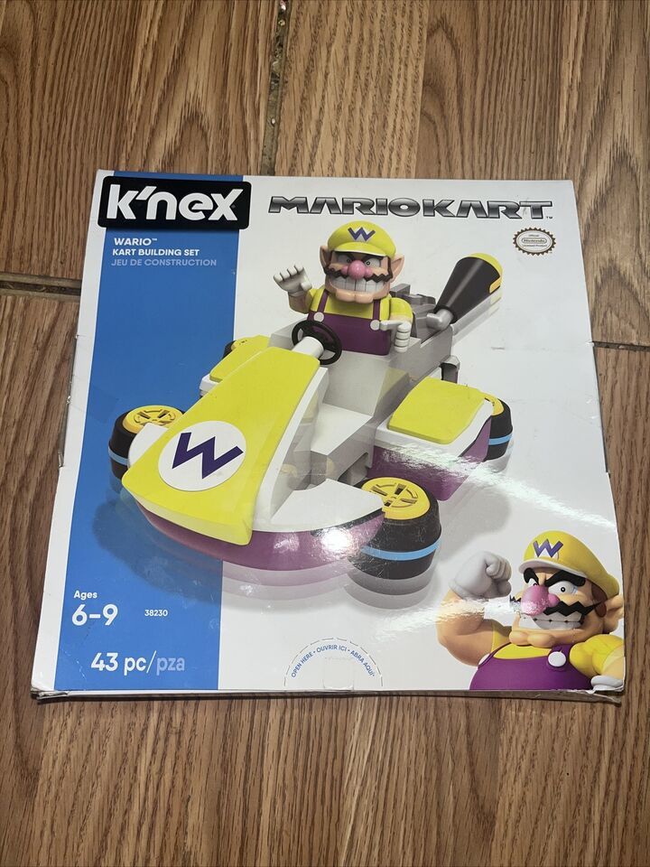 KNEX Mario Kart 8 - Wario Kart Building Set - Brand New - $9.93