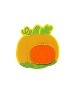 NEW Orange Pumpkin Enamel Lapel Pin Tack Halloween Fall Thanksgiving Har... - $4.95