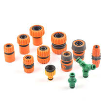 Garden Hose Quick Connector 1/2 3/4 1 Inch Pipe Coupler Stop Water Connector 32/ - £1.59 GBP+