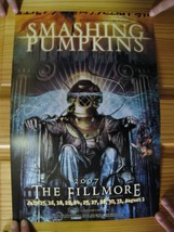 Smashing Pumpkins Affiche The Fillmore Plongée Sur Trône Juillet 15- Aoû... - $44.99