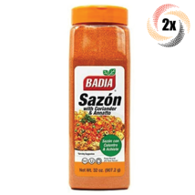 2x Pints Badia Sazon With Coriander &amp; Annatto Seasoning | 32oz | Gluten Free! - £26.25 GBP
