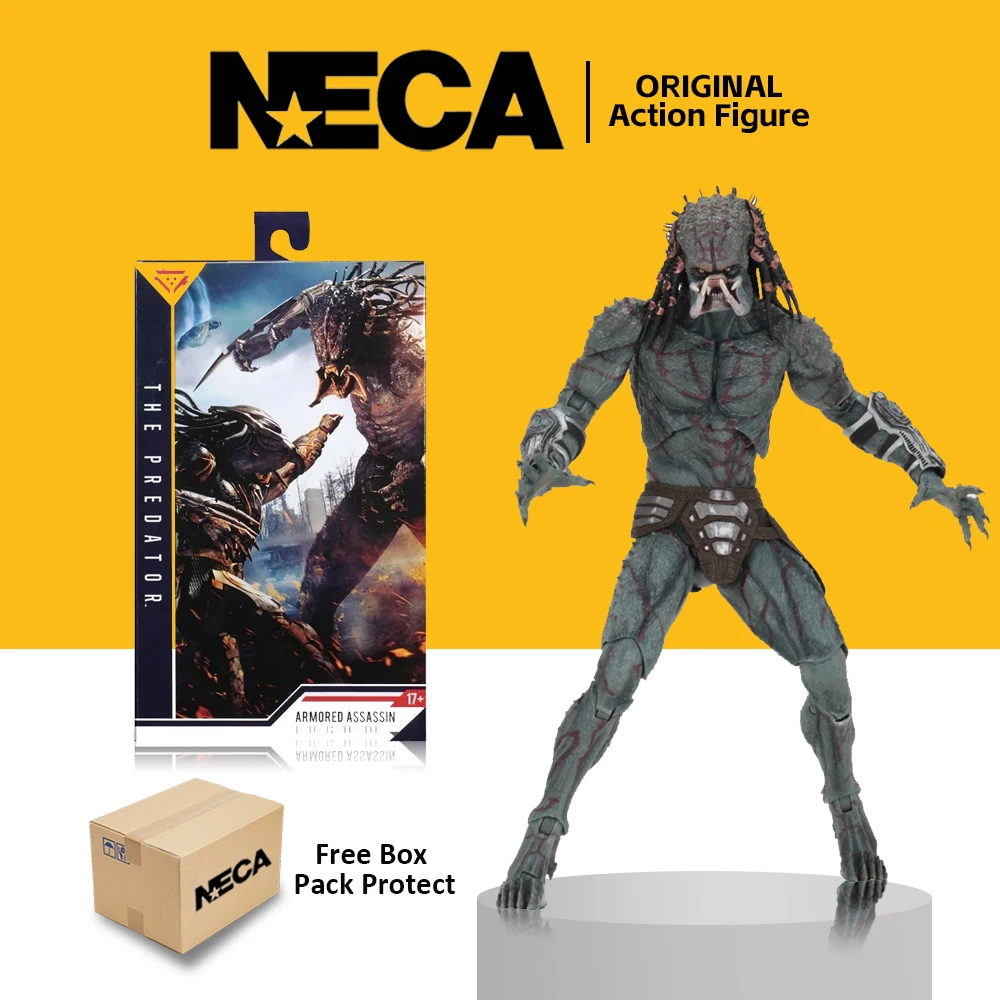 NECA Predator (2018) Deluxe Armored Assassin Predator 18CM Figur Action - £65.43 GBP
