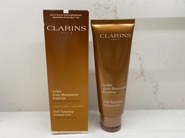 Clarins Self Tanning Instant Gel 4.5 Oz Nib Factory Sealed Tube - $32.66