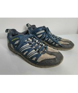 MERRELL Mens Hiking Athletic Shoes Sneakers 9.5 Blue Gray - $34.99