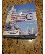 Programming and Problem Solving with C++: Comprehensive 6th Edition with... - $106.06 CAD
