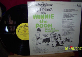winnie the pooh and the honey tree/ childern&#39;s lp/ {walt disney} - £9.49 GBP