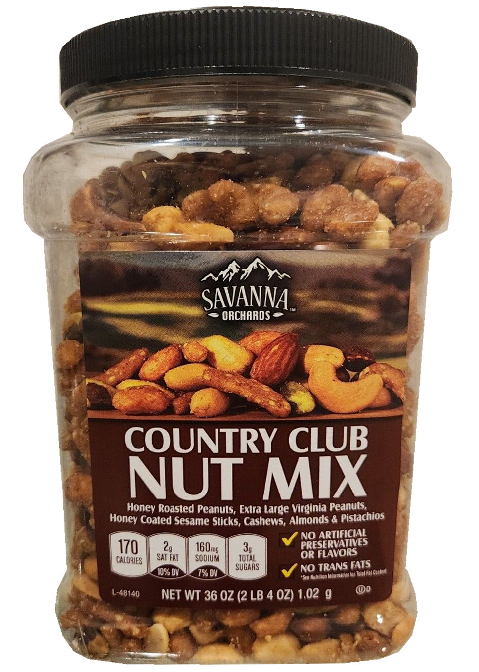 Savanna Orchards Country Club Nut Mix, 36 Ounce - Nuts & Seeds