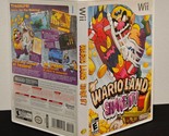 Wario Land: Shake It (Nintendo Wii, 2008) CIB - $14.50