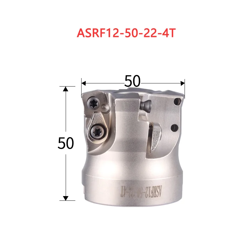 High-quality CNC Milling Cutter ASRF12 50 22 4T 50/6m High Feed Plus Hard Millin - £223.76 GBP