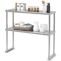 Nightcore 2 Tier Stainless Steel Shelf, Commercial Heavy Duty worktables... - $169.99