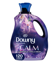 Downy Infusions Liquid Fabric Softener, Calm Lavender & Vanilla Bean, 81 Fl Oz - £17.41 GBP