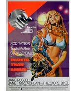 COLLECTOR'S EDITION ~ DARKER THAN AMBER (1970) ~ UNCUT FIGHT SEQUENCE ~ ... - $24.70