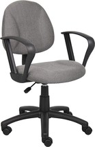 Perfect Posture Delux Fabric Task Chair With Loop Arms From Boss Office Products - £81.24 GBP