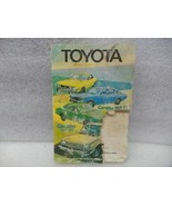 Toyota CORONA    1968 Owners Manual 17225 - $23.07 CAD