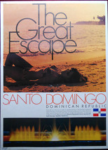 Original Poster Dominican Republic Santo Domingo Woman Beach Sea Tourism Travel - £78.80 GBP
