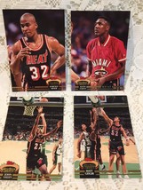 4 Topps Stadium Club Basketball Trading Cards 92-93 HEAT Keith Askins &amp; More - £2.68 GBP