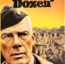 The Dirty Dozen Vintage VHS 1991 War Drama Lee Marvin Bronson Jim Brown VHSBX10 - £7.98 GBP